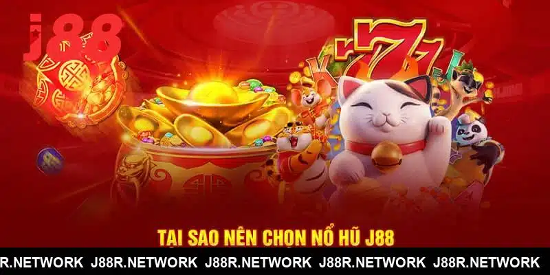 Nổ hũ J88 cung cấp đa dạng trò chơi tới thành viên